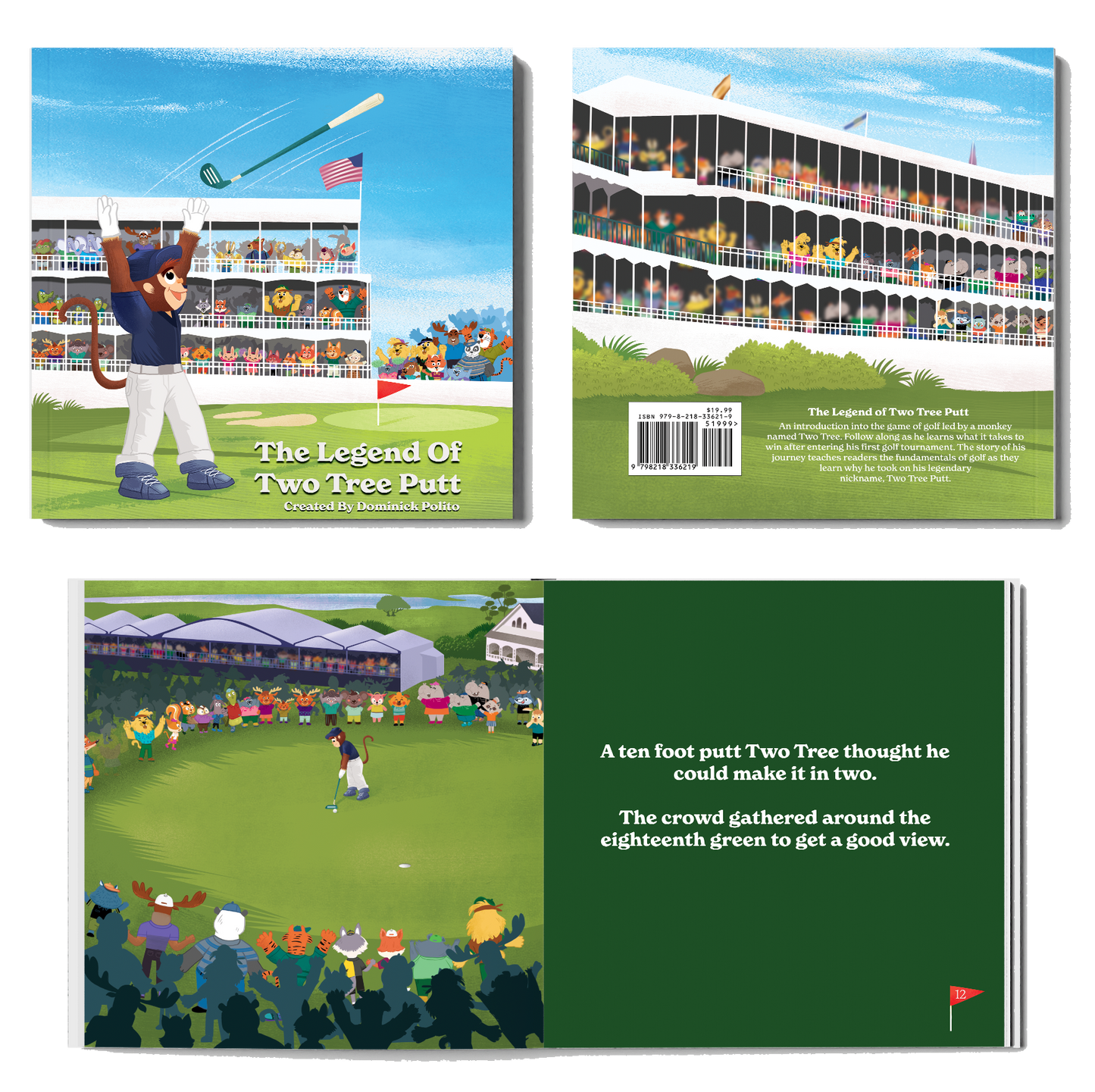 The Legend of Two Tree Putt, A Golf Story for Children