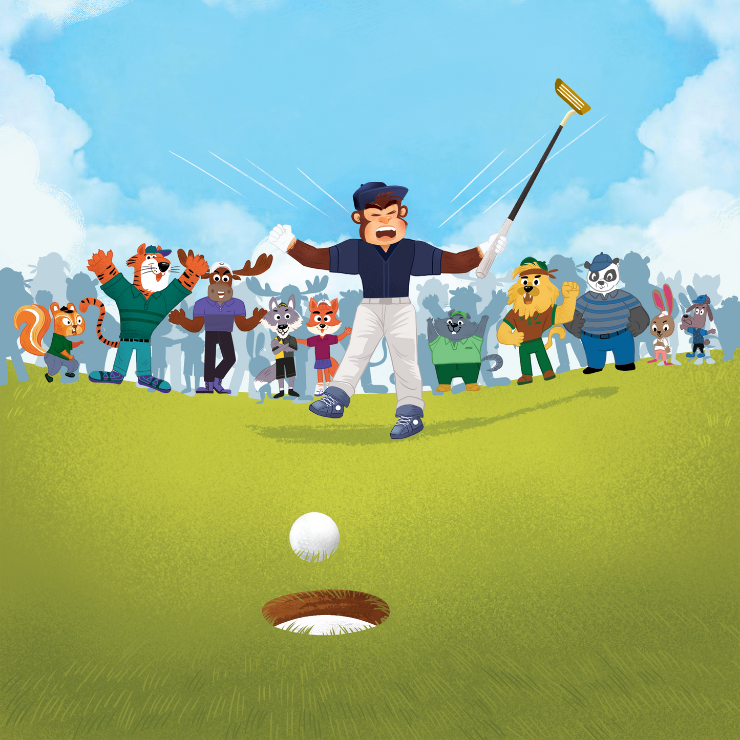 The Legend of Two Tree Putt, A Golf Story for Children