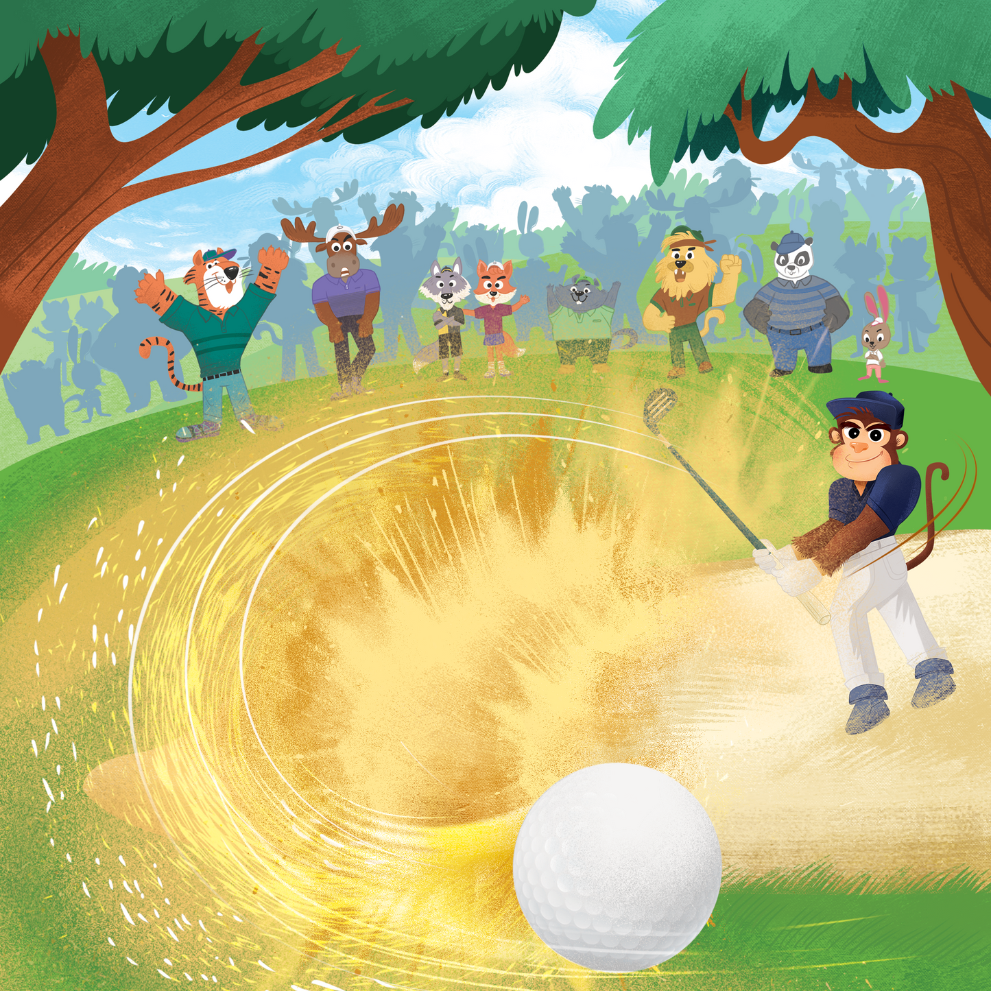 The Legend of Two Tree Putt, A Golf Story for Children