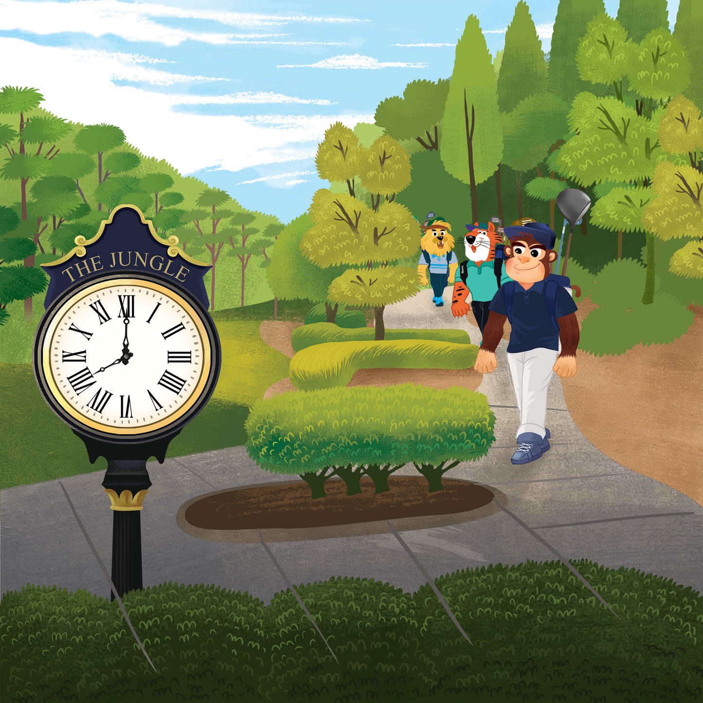 The Legend of Two Tree Putt, A Golf Story for Children