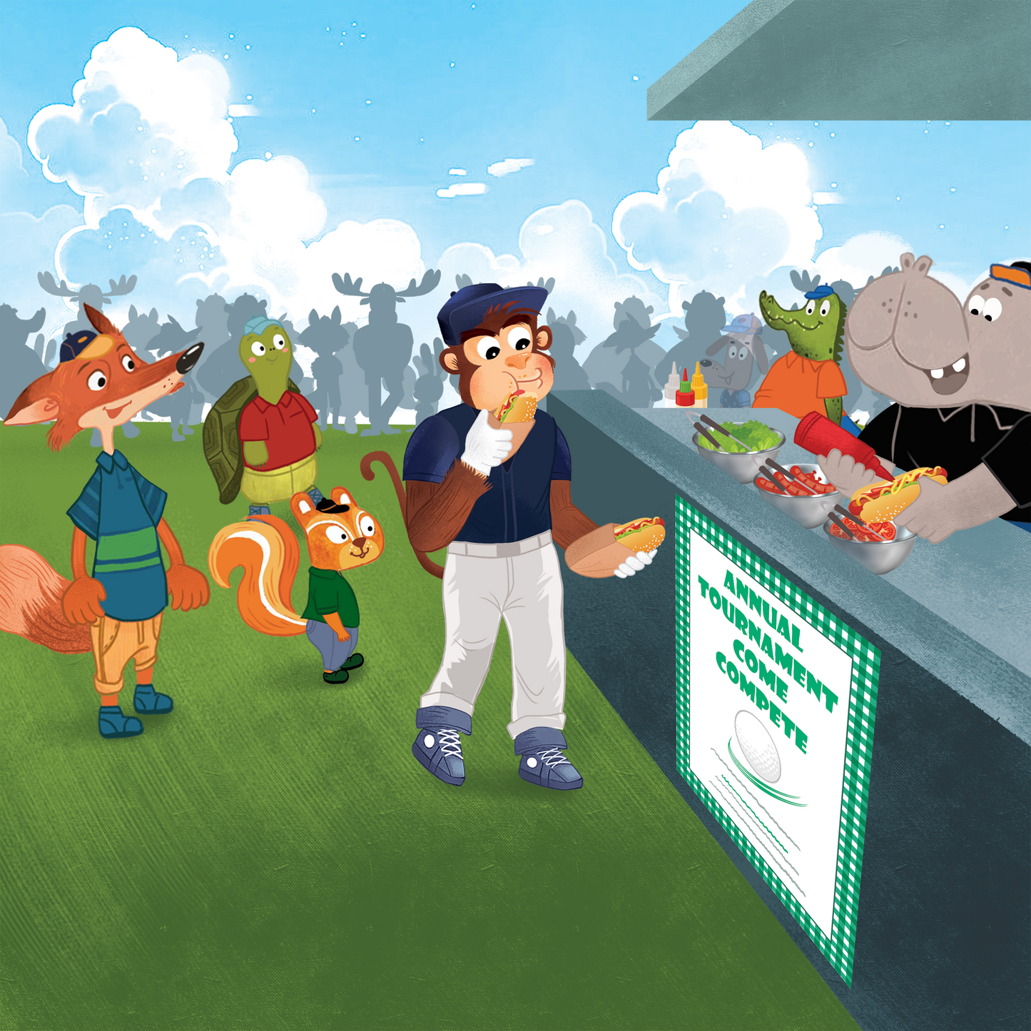 The Legend of Two Tree Putt, A Golf Story for Children