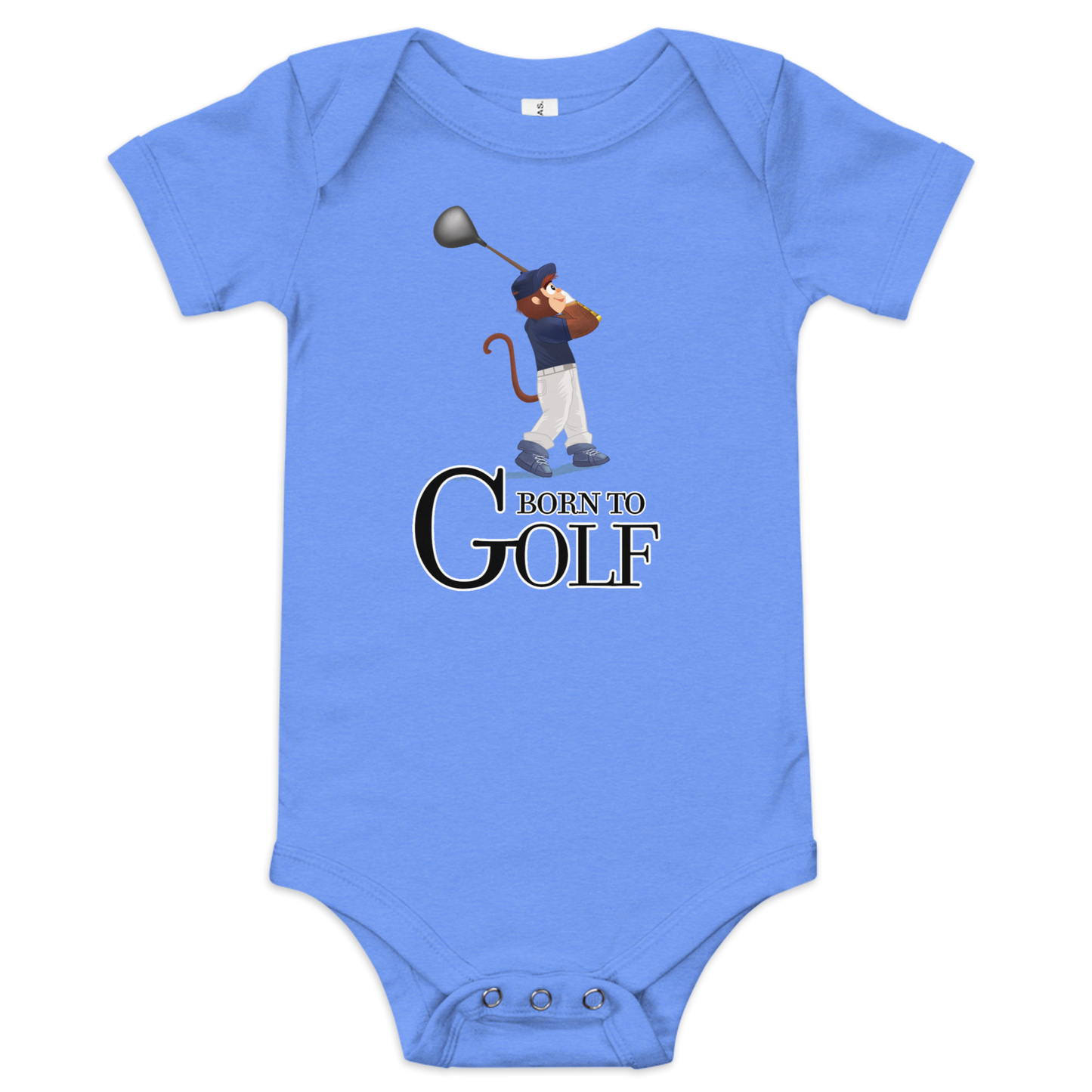 Born to Golf Driver - Baby Short Sleeve One Piece