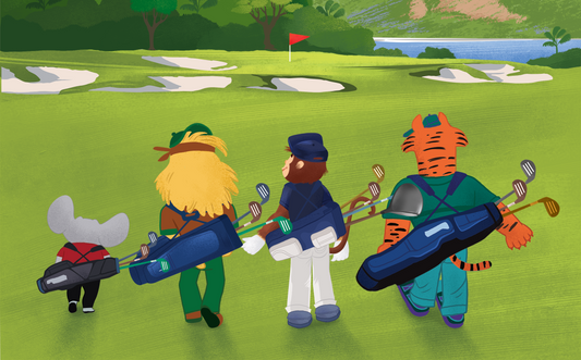 Young Friends Golfing from Golf's Best Children's Book