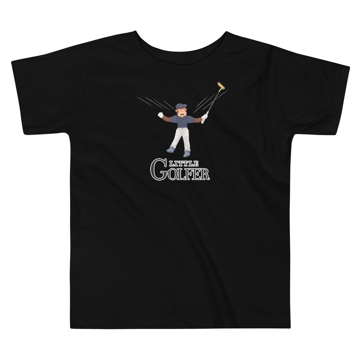 Little Golfer Champion - Toddler Short Sleeve Tee