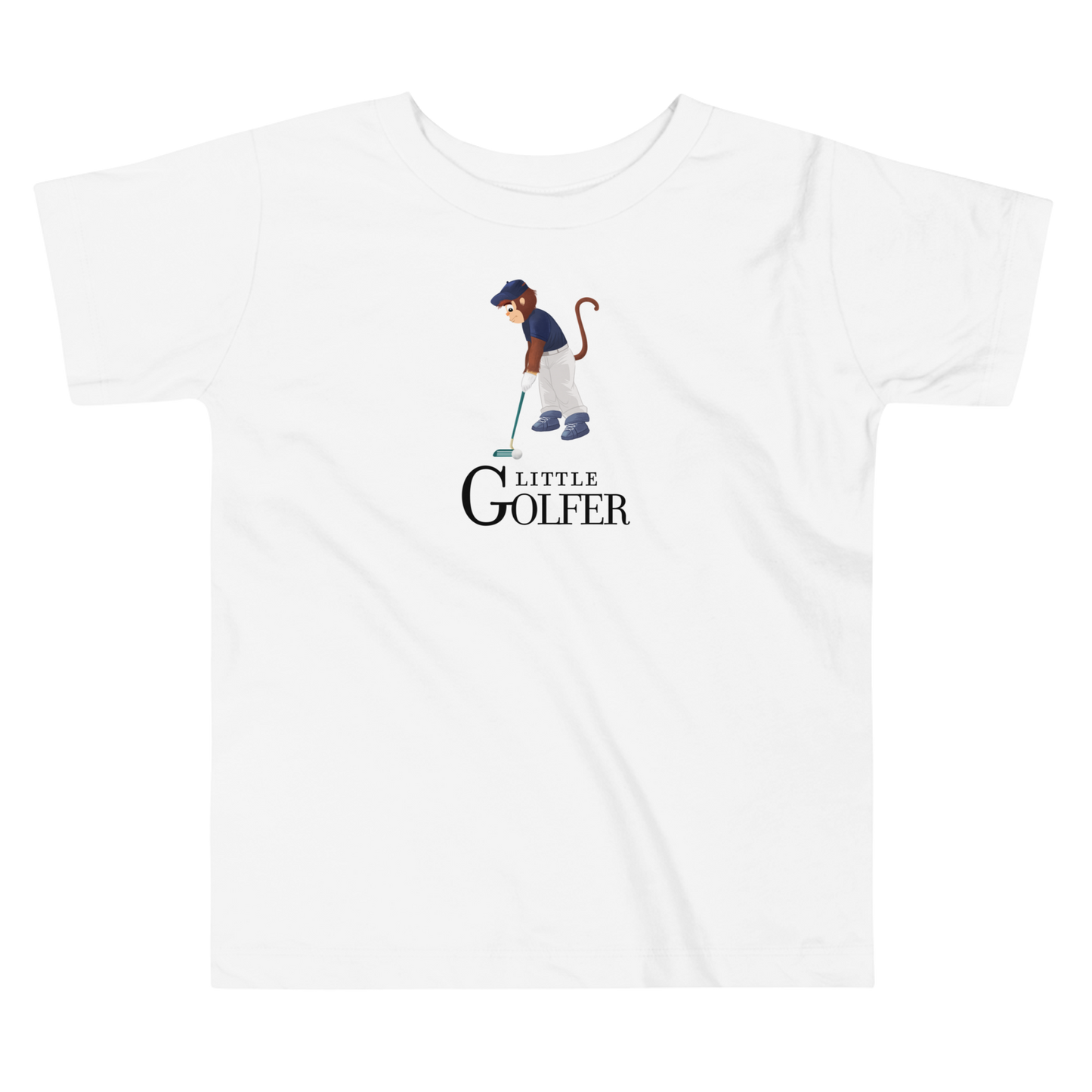 Little Golfer Tree Putt - Toddler Short Sleeve Tee