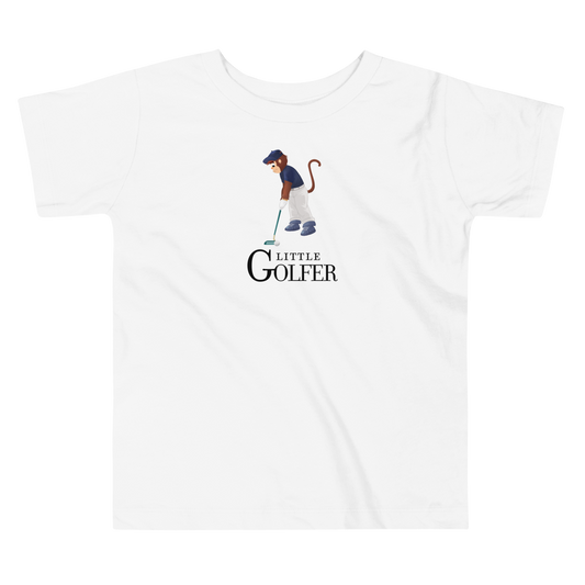 Little Golfer Tree Putt - Toddler Short Sleeve Tee