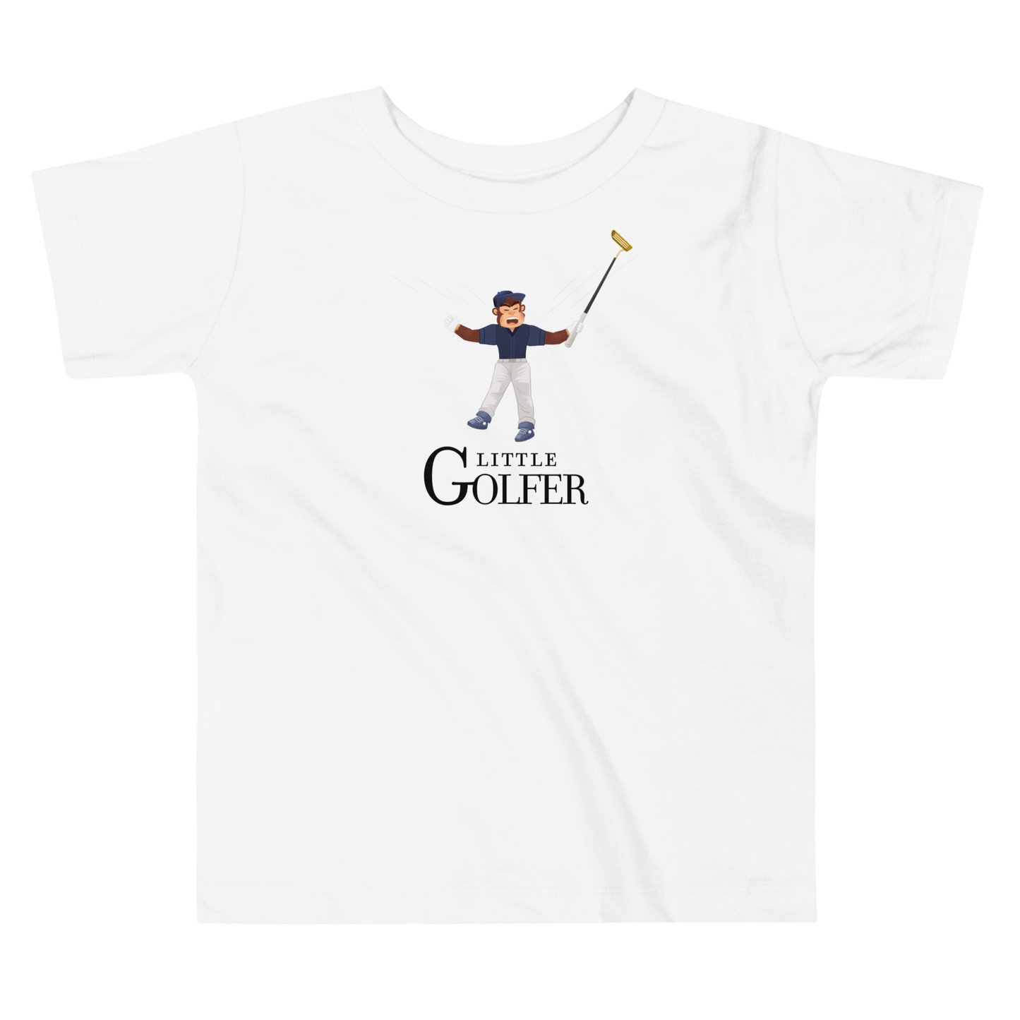 Little Golfer Champion - Toddler Short Sleeve Tee